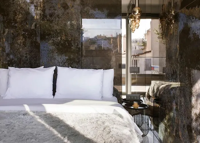 Luxury Acropolis View Apartment-Living Stone Black Pearl